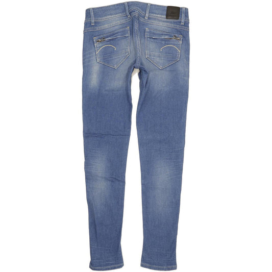 G-Star Midge Cody Women Blue Skinny Slim Stretch Jeans W29 L32