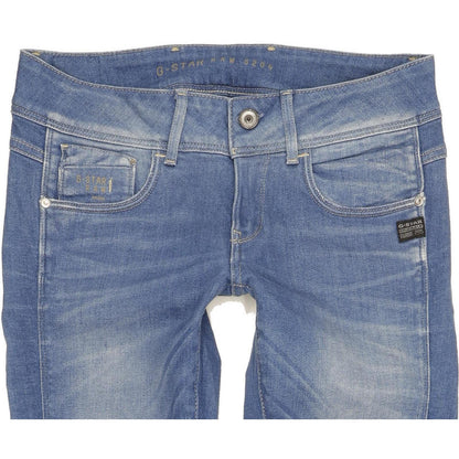 G-Star Midge Cody Women Blue Skinny Slim Stretch Jeans W29 L32