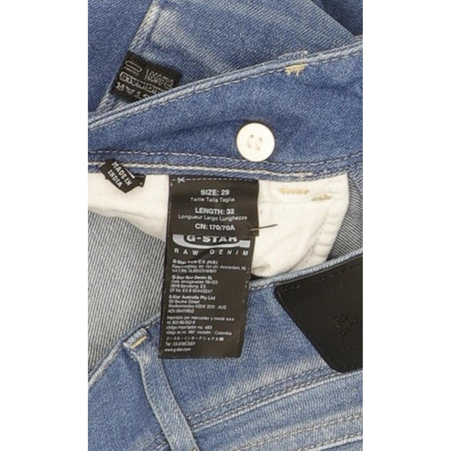 G-Star Midge Cody Women Blue Skinny Slim Stretch Jeans W29 L32