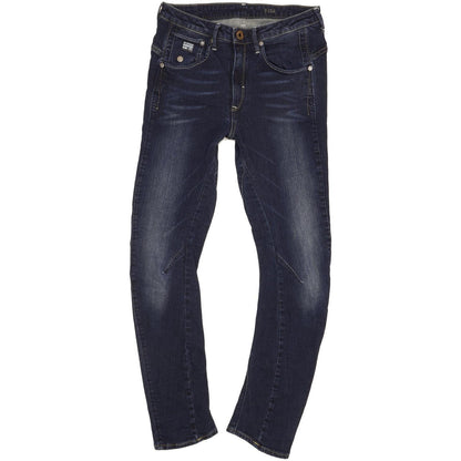 G-Star Arc 3D Women Blue Tapered Slim Stretch Jeans W26 L32