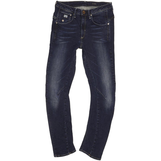 G-Star Arc 3D Women Blue Tapered Slim Stretch Jeans W26 L32