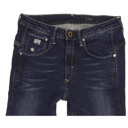 G-Star Arc 3D Women Blue Tapered Slim Stretch Jeans W26 L32