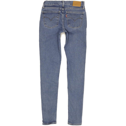 Levi's 710 Super Women Blue Skinny Slim Stretch Jeans W25 L29