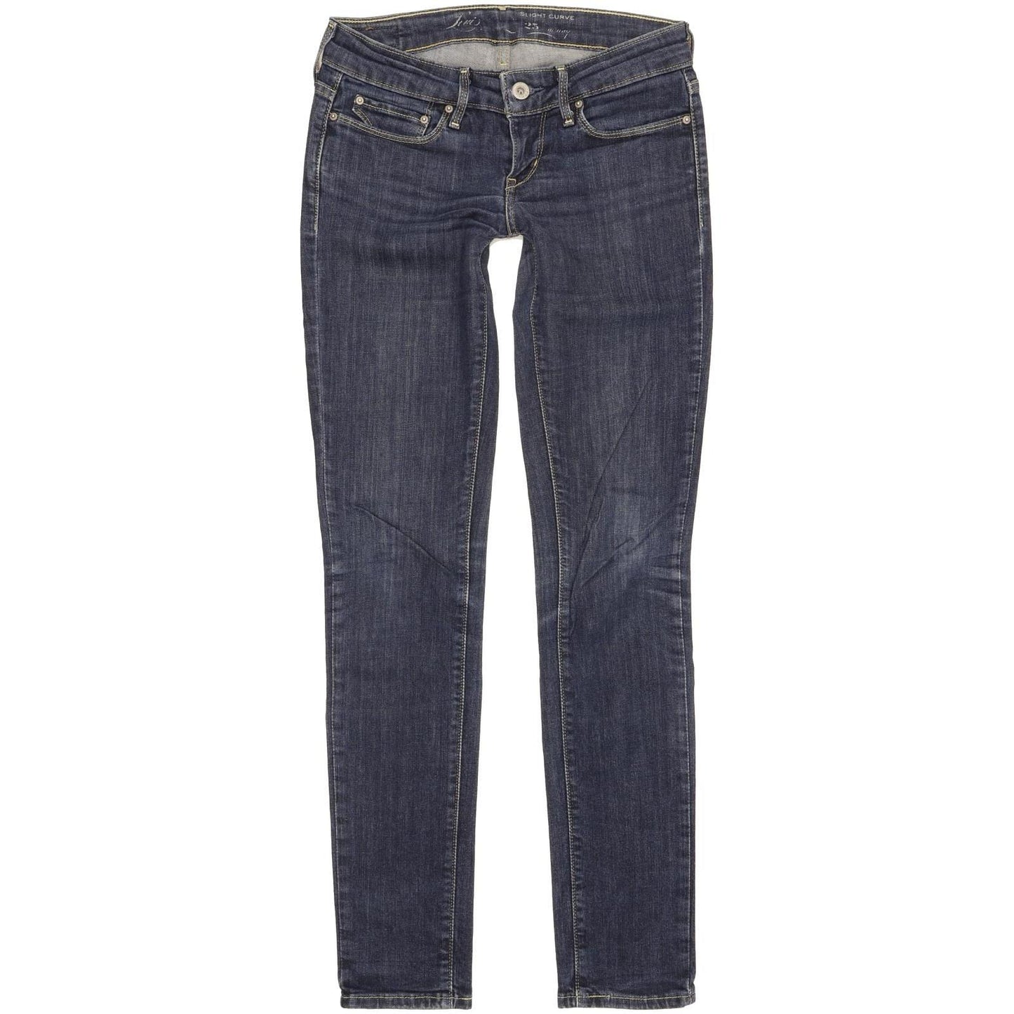 Levi's Slight Curve Women Blue Skinny Slim Stretch Jeans W25 L31