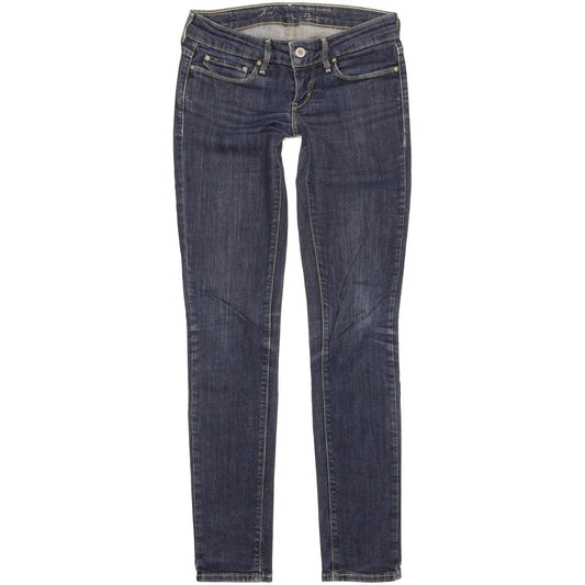 Levi's Slight Curve Women Blue Skinny Slim Stretch Jeans W25 L31