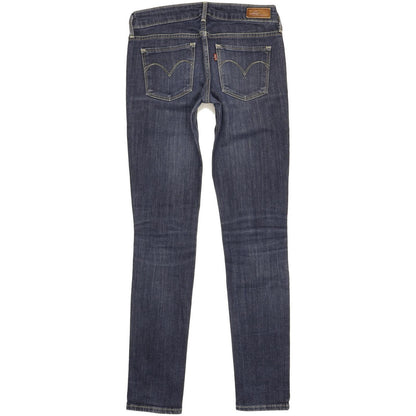 Levi's Slight Curve Women Blue Skinny Slim Stretch Jeans W25 L31