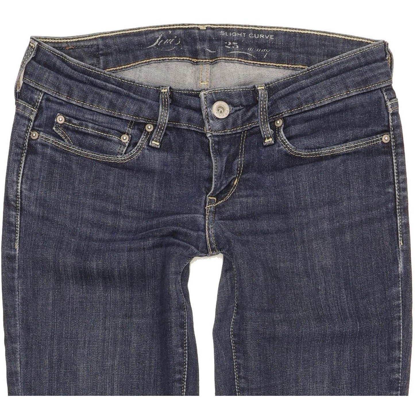 Levi's Slight Curve Women Blue Skinny Slim Stretch Jeans W25 L31
