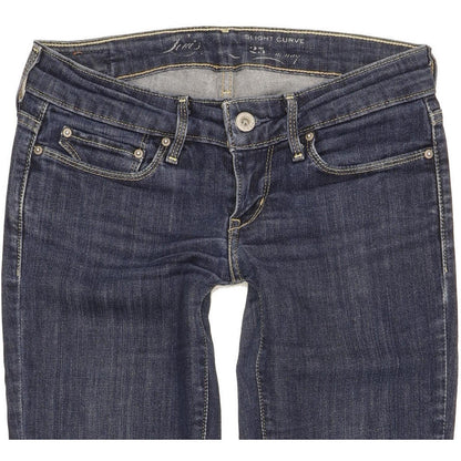 Levi's Slight Curve Women Blue Skinny Slim Stretch Jeans W25 L31