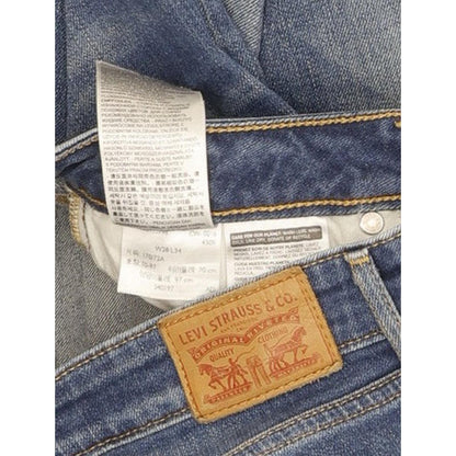 Levi's 712 Women Blue Straight Slim Stretch Jeans W28 L32