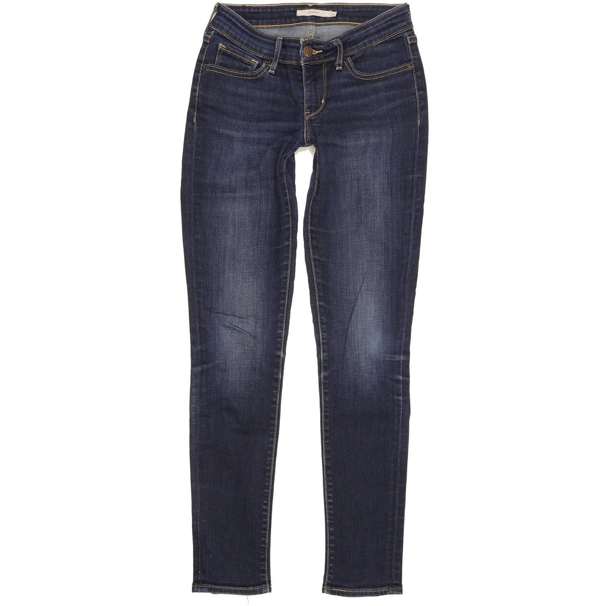 Levi's 711 Women Blue Skinny Slim Stretch Jeans W26 L30