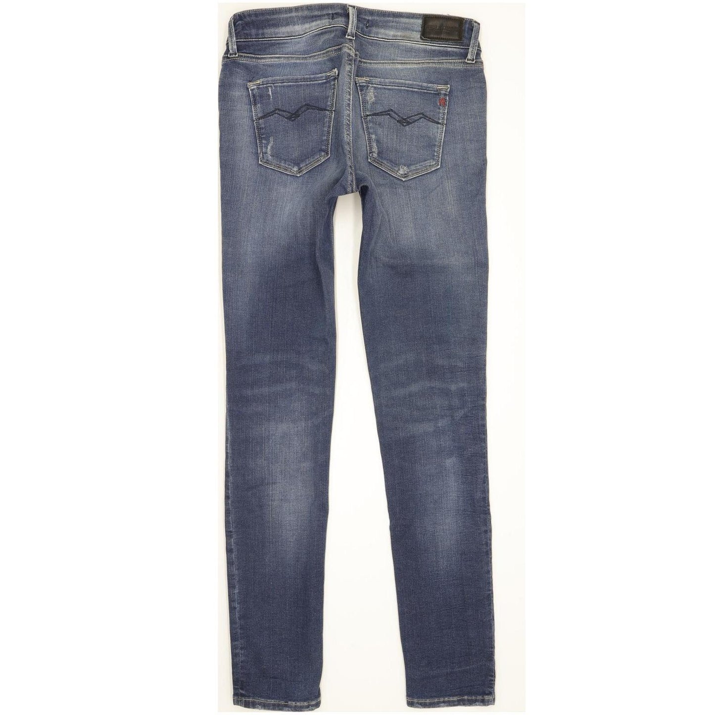 Replay Luz Women Blue Skinny Slim Stretch Jeans W26 L30