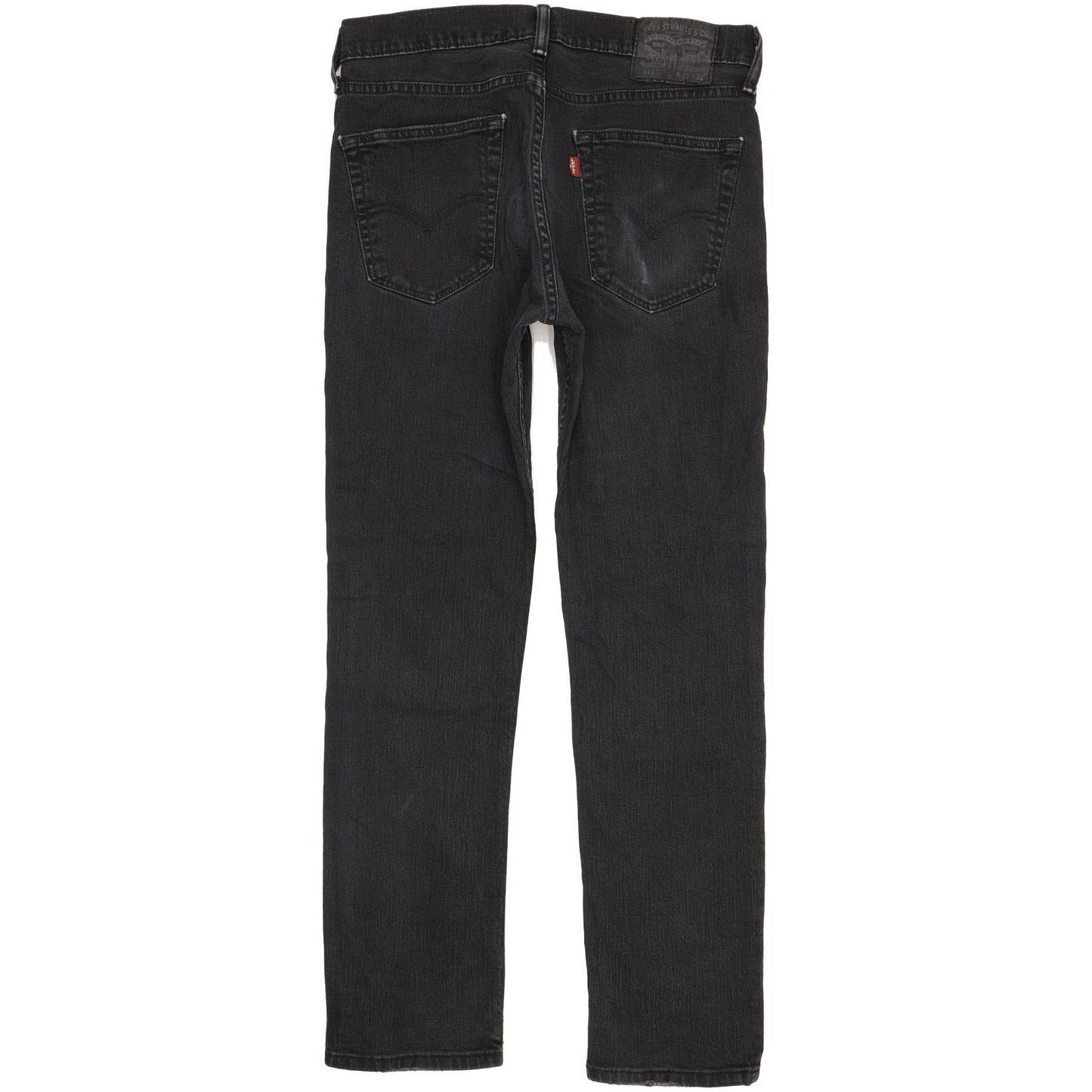 Levi's 511 Men Black Straight Slim Stretch Jeans W32 L30