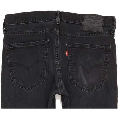 Levi's 511 Men Black Straight Slim Stretch Jeans W32 L30