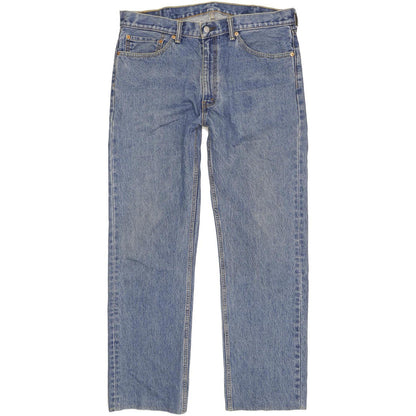 Levi's 505 Men Blue Straight Regular Jeans W38 L32