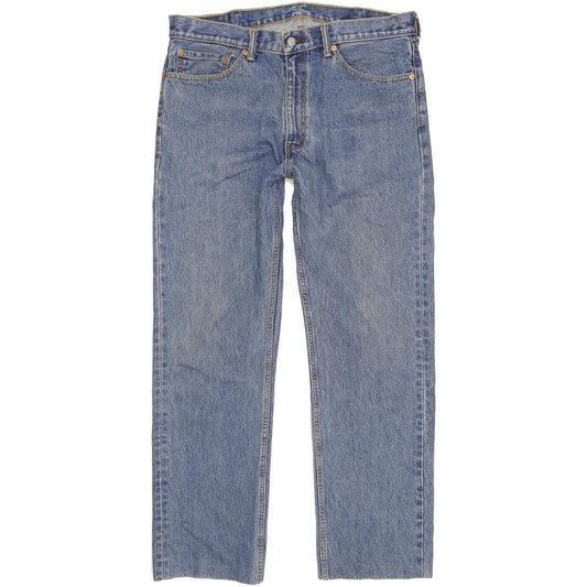 Levi's 505 Men Blue Straight Regular Jeans W38 L32