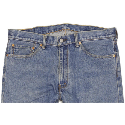 Levi's 505 Men Blue Straight Regular Jeans W38 L32