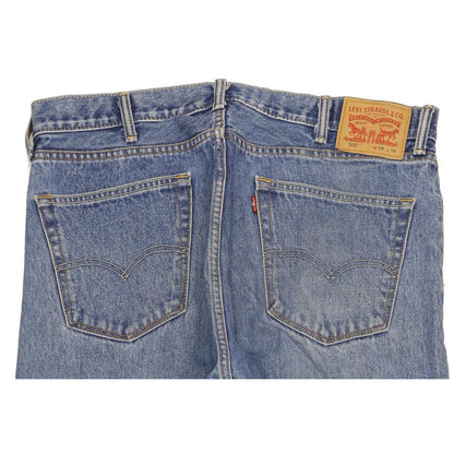 Levi's 505 Men Blue Straight Regular Jeans W38 L32