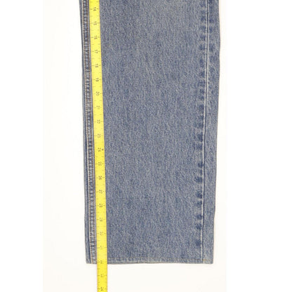 Levi's 505 Men Blue Straight Regular Jeans W38 L32