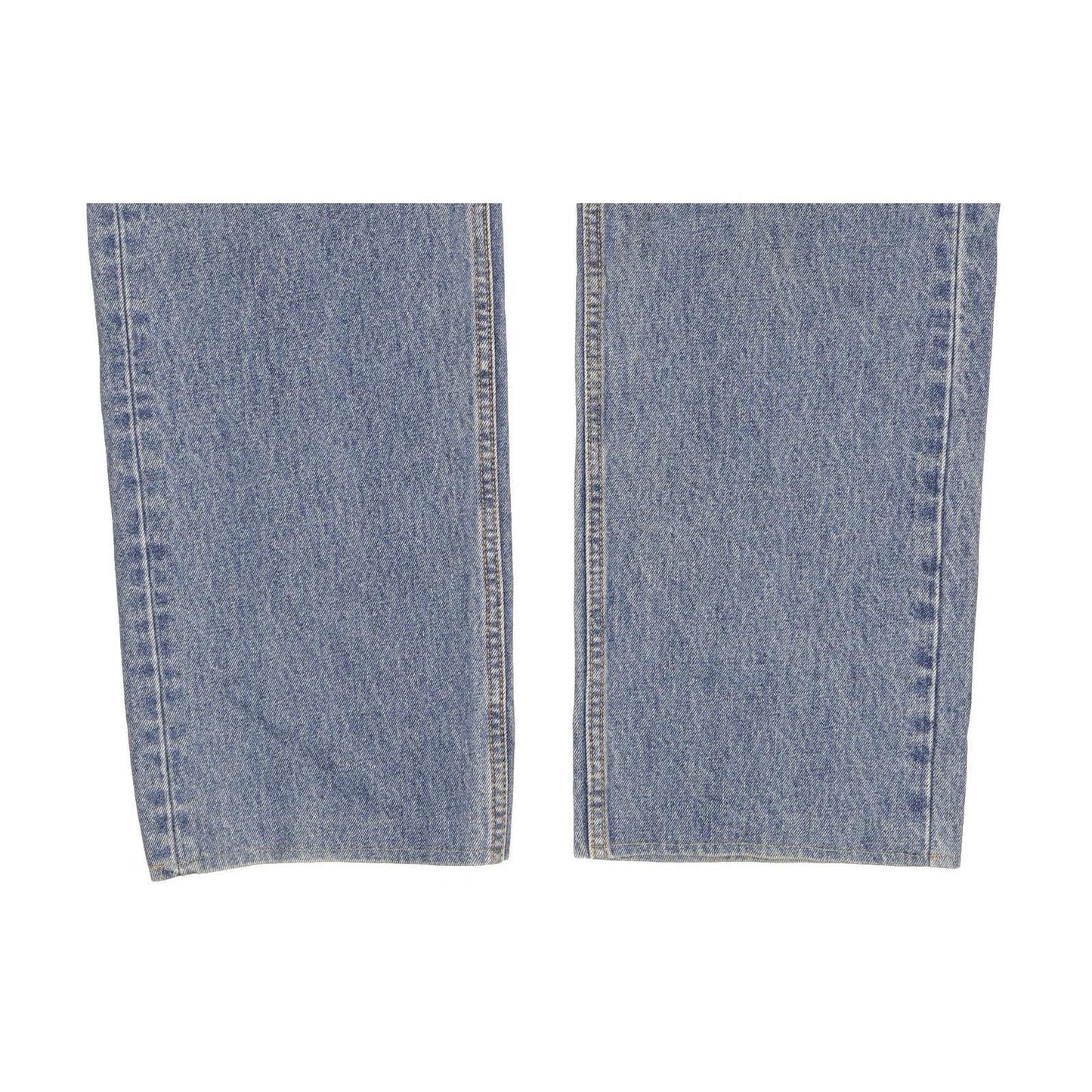 Levi's 505 Men Blue Straight Regular Jeans W38 L32