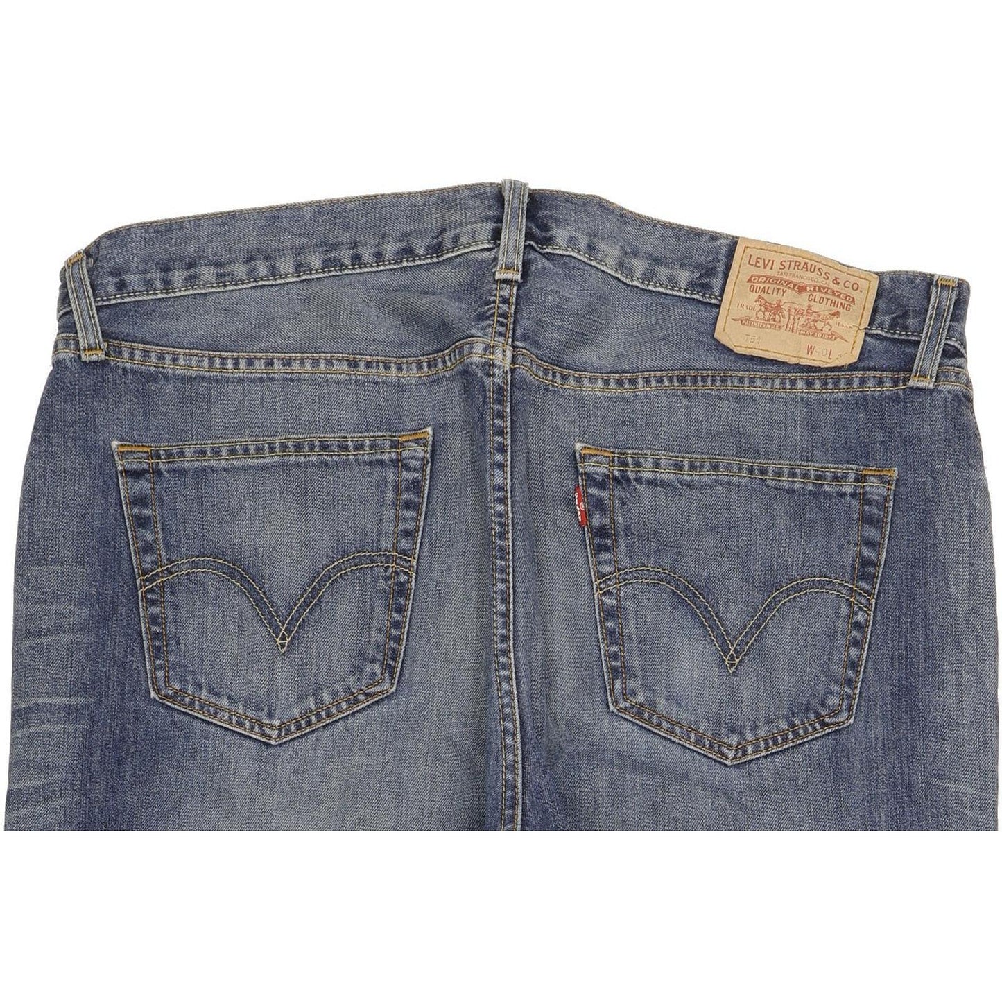 Levi's 751 Men Blue Straight Regular Jeans W40 L29