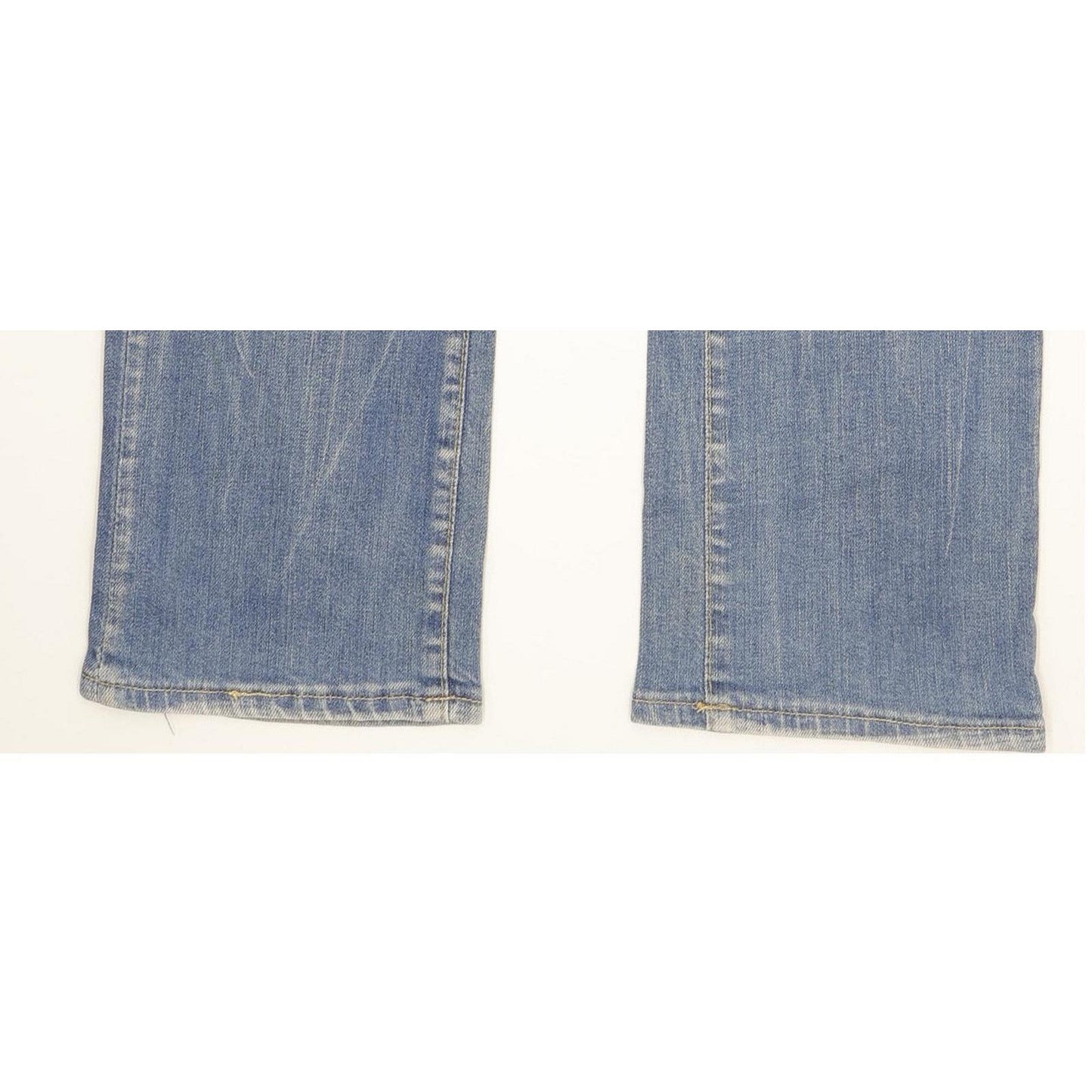 G-Star Women Blue Straight Slim Stretch Jeans W28 L31