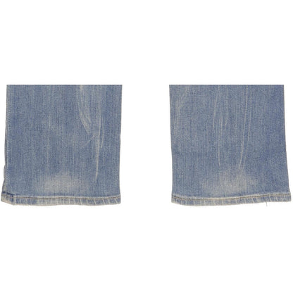 G-Star Women Blue Straight Slim Stretch Jeans W28 L31
