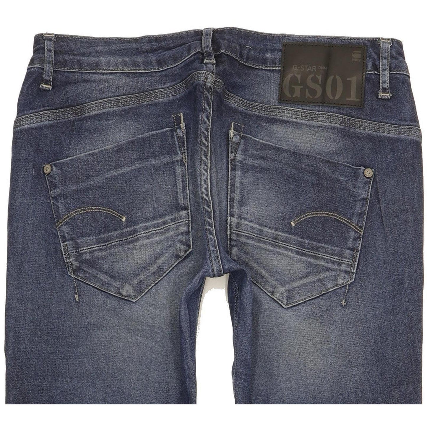 G-Star New Radar Women Blue Skinny Slim Stretch Jeans W28 L31
