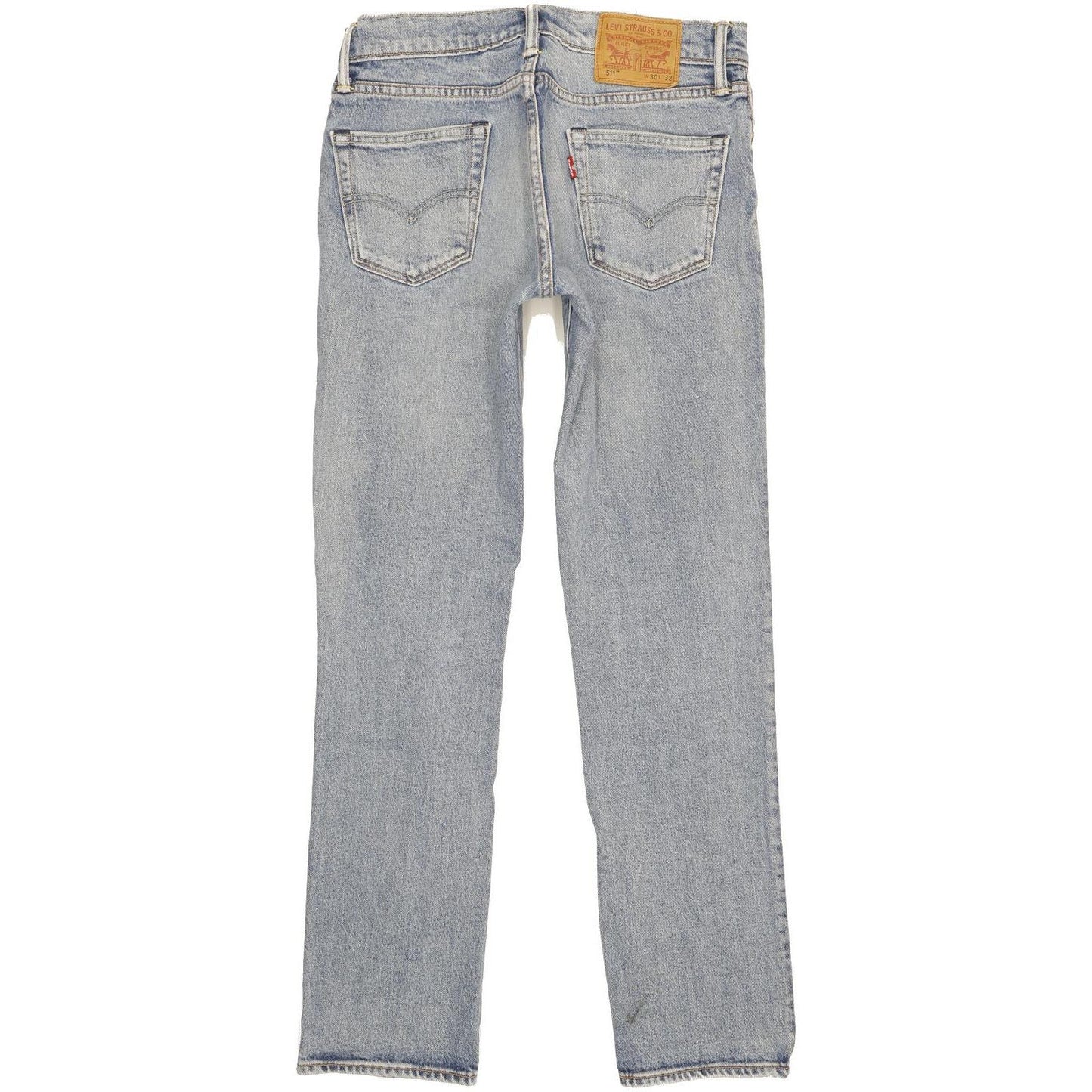 Levi's 511 Men Blue Straight Slim Stretch Jeans W30 L31