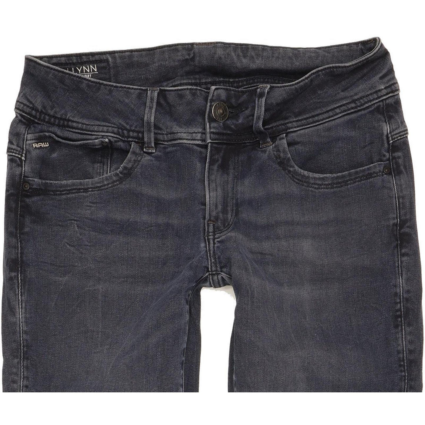 G-Star Lynn Women Navy Skinny Slim Stretch Jeans W30 L31