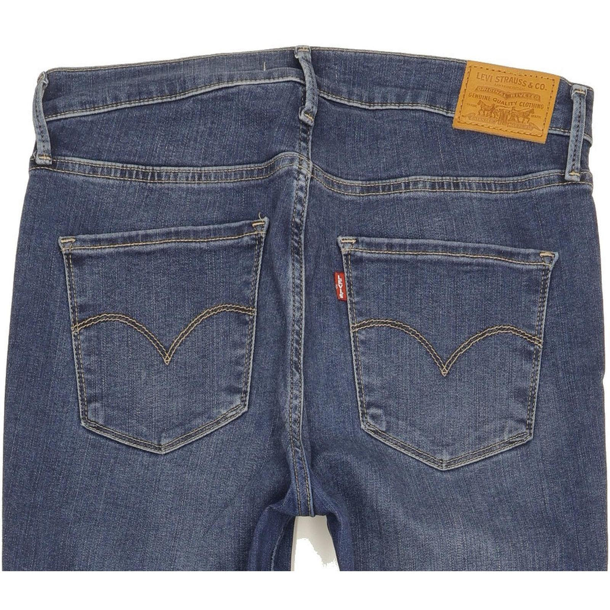 Levi's 720 Super Women Blue Skinny Slim Stretch Jeans W29 L32