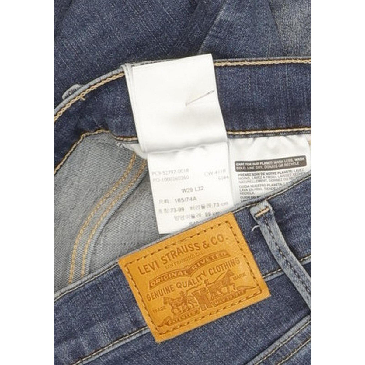 Levi's 720 Super Women Blue Skinny Slim Stretch Jeans W29 L32