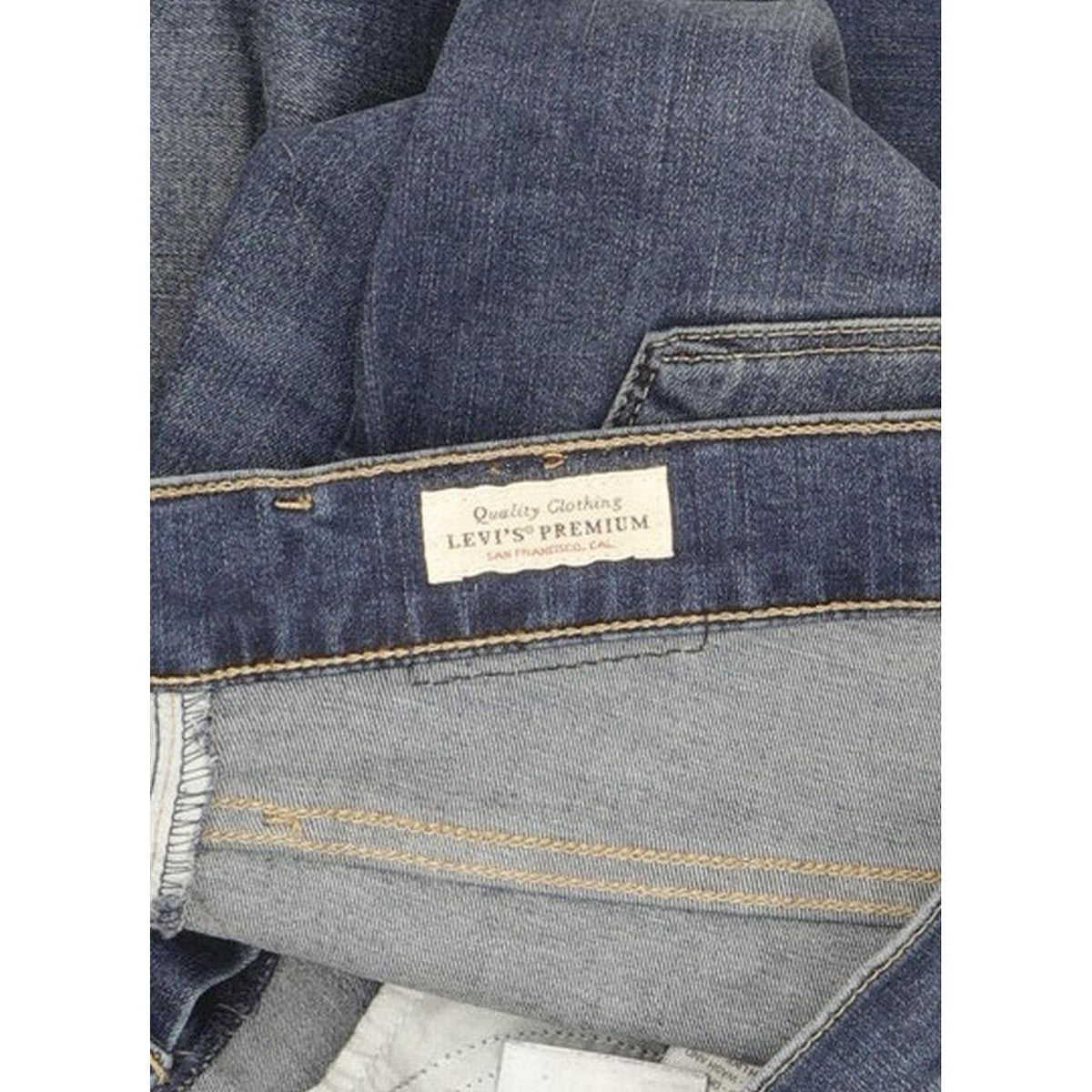 Levi's 720 Super Women Blue Skinny Slim Stretch Jeans W29 L32