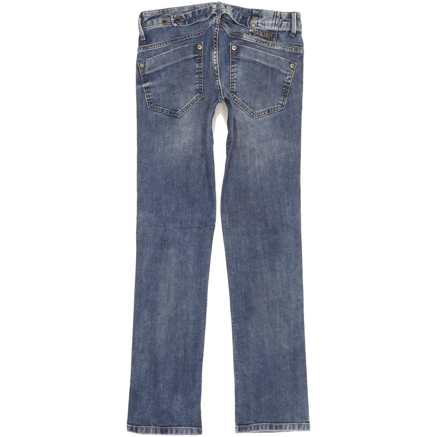 G-Star Midge Women Blue Straight Slim Stretch Jeans W31 L33
