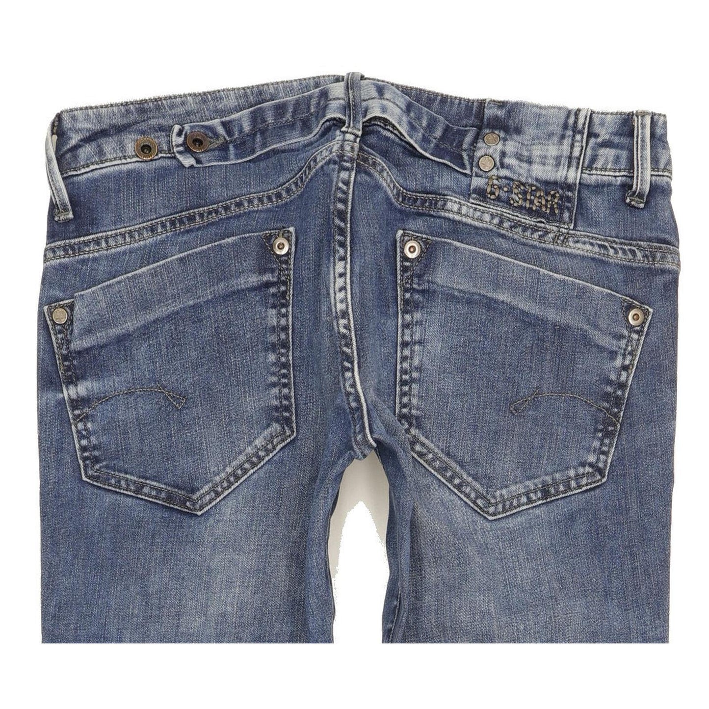G-Star Midge Women Blue Straight Slim Stretch Jeans W31 L33