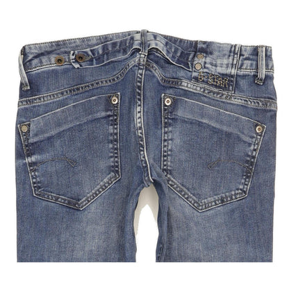 G-Star Midge Women Blue Straight Slim Stretch Jeans W31 L33