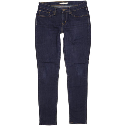 Levi's 711 Women Blue Skinny Slim Stretch Jeans W30 L31