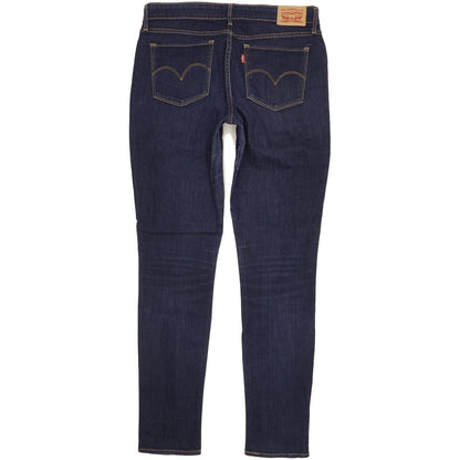 Levi's 711 Women Blue Skinny Slim Stretch Jeans W30 L31