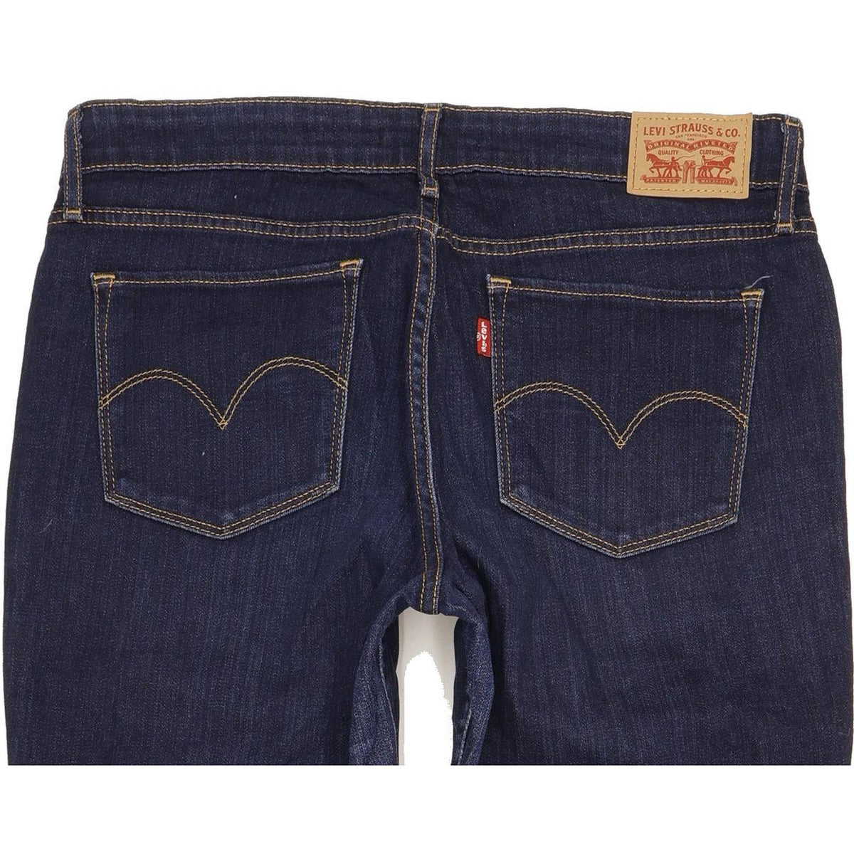Levi's 711 Women Blue Skinny Slim Stretch Jeans W30 L31