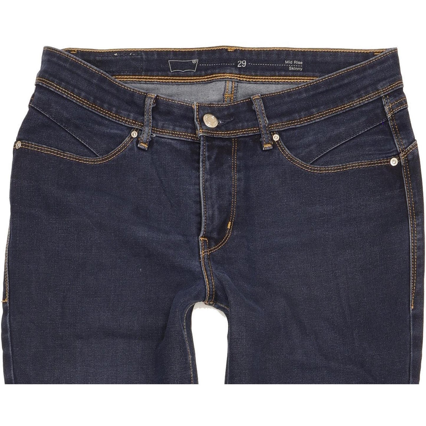 Levi's Women Blue Skinny Slim Stretch Jeans W29 L30