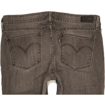 Levi's Demi Curve Women Black Skinny Slim Jeans W32 L31