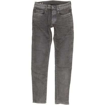 G-Star 3301 Men Grey Skinny Slim Stretch Jeans W31 L36