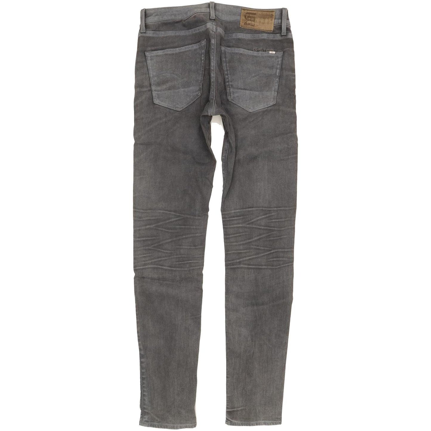 G-Star 3301 Men Grey Skinny Slim Stretch Jeans W31 L36