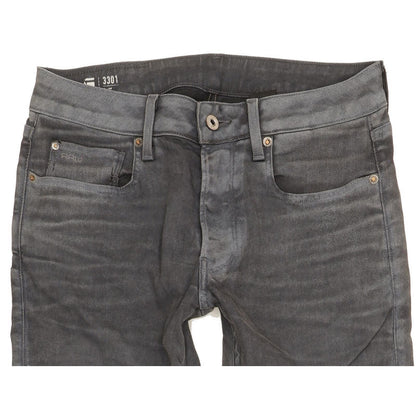 G-Star 3301 Men Grey Skinny Slim Stretch Jeans W31 L36