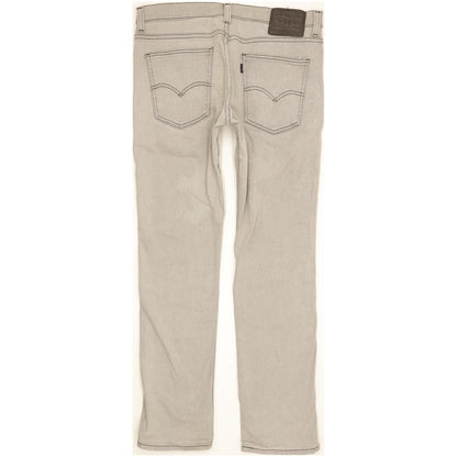 Levi's 511 Men Grey Straight Slim Stretch Jeans W33 L30