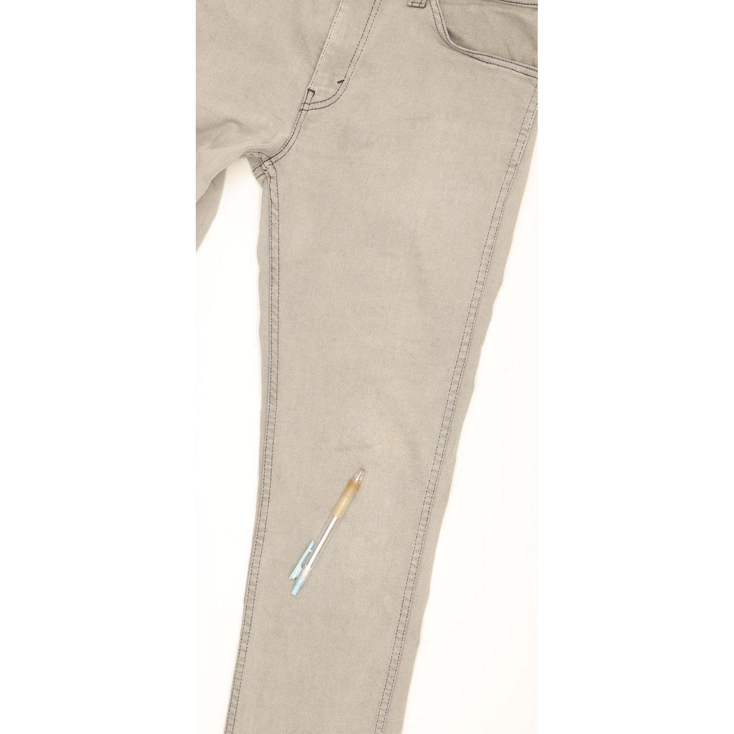 Levi's 511 Men Grey Straight Slim Stretch Jeans W33 L30