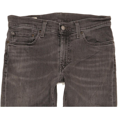 Levi's 511 Men Charcoal Straight Slim Stretch Jeans W31 L31