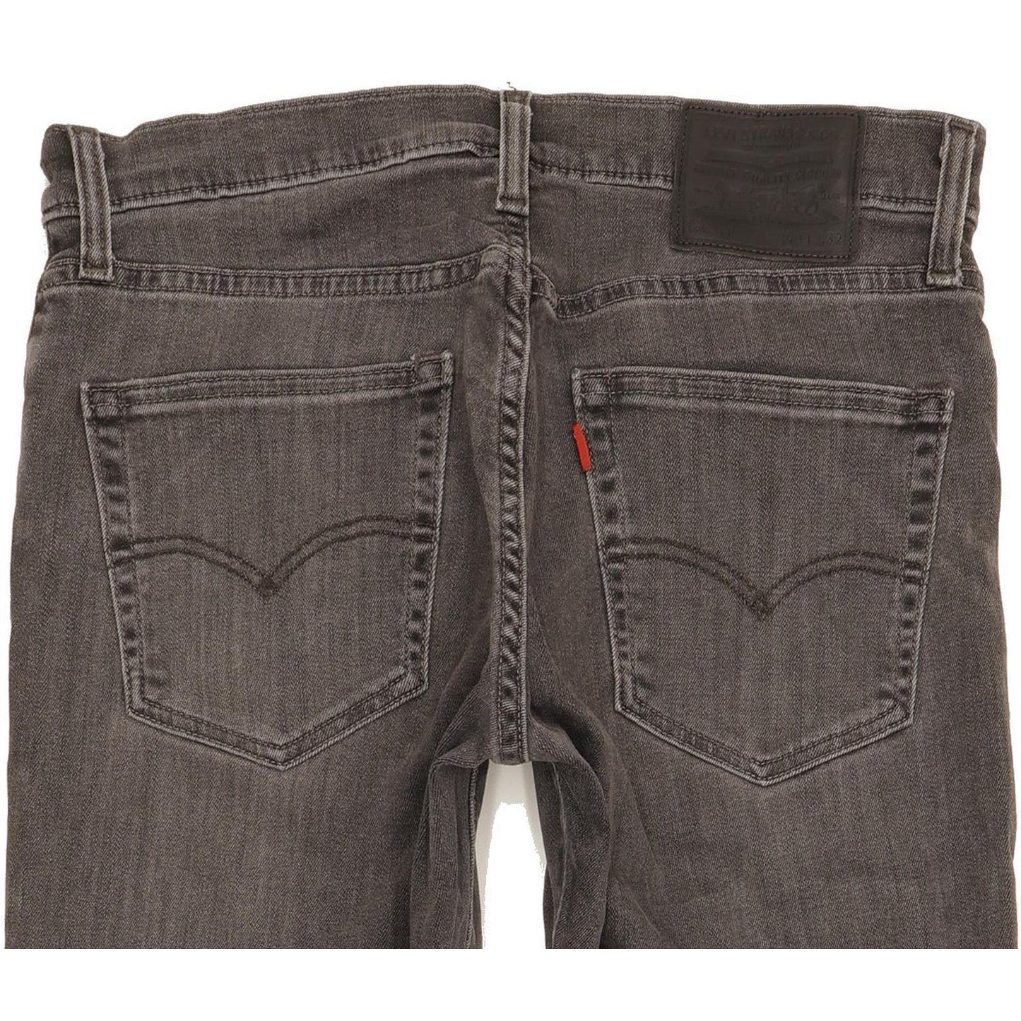 Levi's 511 Men Charcoal Straight Slim Stretch Jeans W31 L31