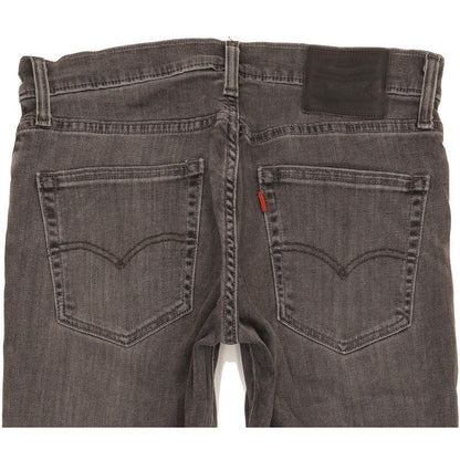 Levi's 511 Men Charcoal Straight Slim Stretch Jeans W31 L31