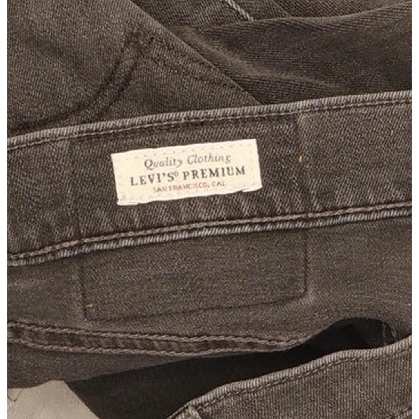 Levi's 511 Men Charcoal Straight Slim Stretch Jeans W31 L31