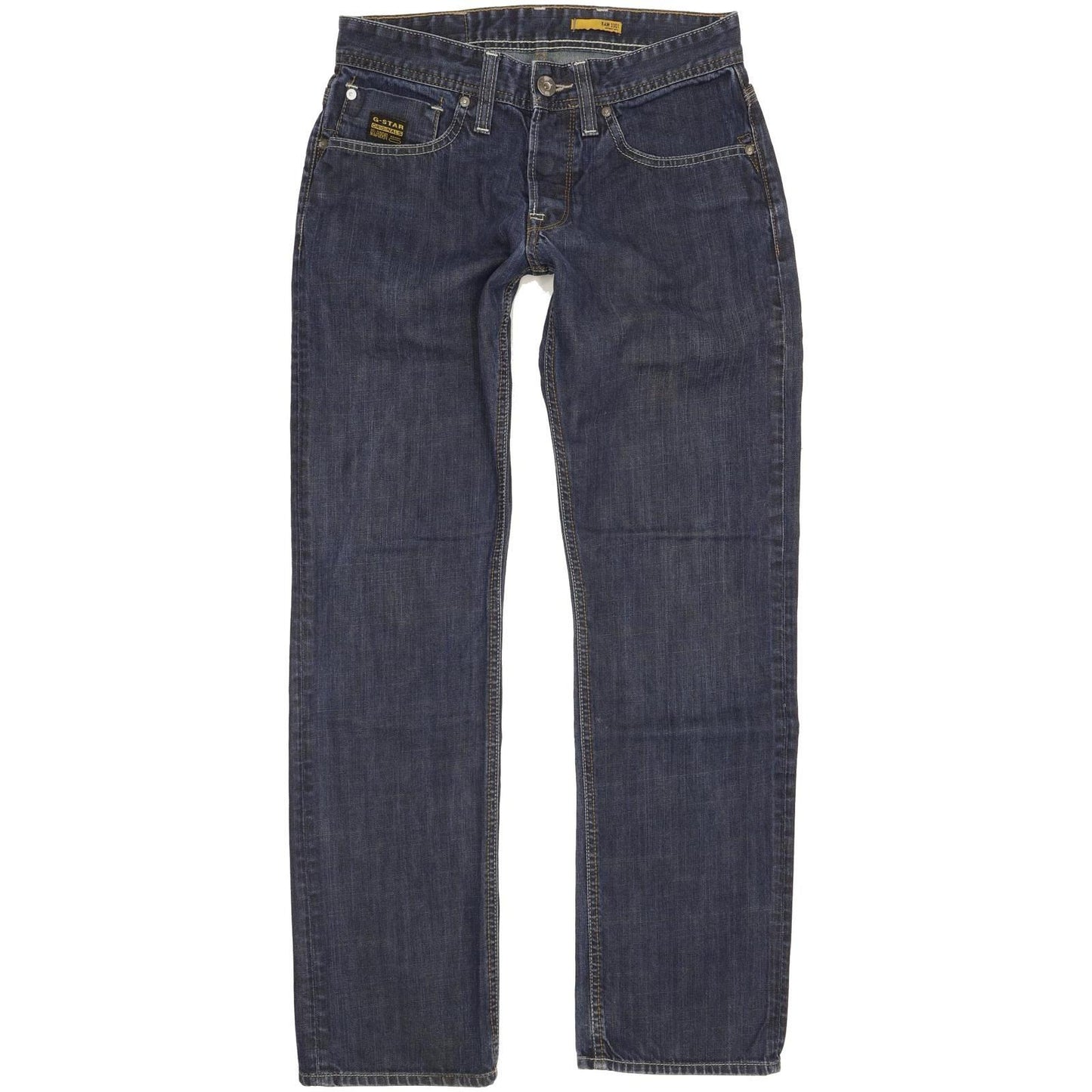 G-Star Porter Men Blue Straight Regular Jeans W30 L30